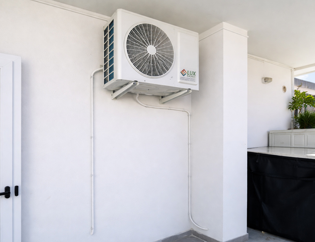 Installazione pompa di calore LUXenergy